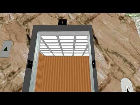 Kone monospace elevator at simple