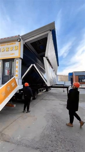 qingyang556 | Multi-purpose mobile intelligent truck container folding and expanding house. Includes operation demonstration. Simple and flexible... | Instagram