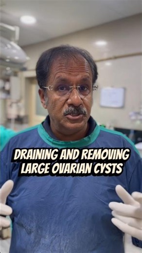 Draining and Removing a Large Ovarian Cyst: Step-by-Step Procedure part-2