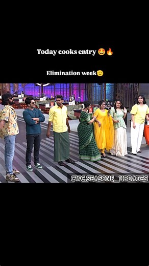 cwc.season6_updates on Instagram: "Today cooks entry🤩💥elimination week🫡🔥 CWC 6 weekly updates on @cwc.season6_updates 💞 Watch and support our page makkaley 🥳🔥🔥🔥✨ @therealpriyaraman @lakshmyramakrishnan @its_shabana_ @tamilnativefarmer @mir.umair.official @actormadhumitha .@raju_jeyamohan . Disclaimer ⚠️ 👉🏻THIS PHOTO, VIDEO OR AUDIO IS NOT OWNED BY OURSELVES. 👉🏻THE COPYRIGHT CREDIT GOES TO RESPECTIVE OWNERS.. 👉🏻THIS VIDEO IS NOT USED FOR ILLEGAL SHARING OR PROFIT MAKING.. 👉🏻THIS 