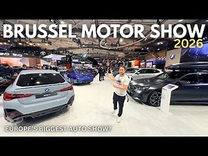 Brussels Motor Show 2026 FULL TOUR | New Hilux, CX-6e, Astra, Sandero, EV2 & More