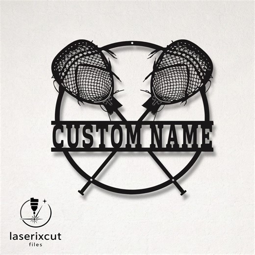 Customizable Lacrosse Goalie Silhouette Laser Cut Vector – SVG, DXF, Ai, Pdf Files Glowforge, Cricut, Metal, Wall Decor, Digital Download - Etsy