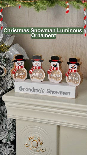 ⛄ Gift your family the charm of winter with our LED Snowman! Add a touch of personalized magic to your holiday celebrations. Shop now at Callie! | Callie Gifts