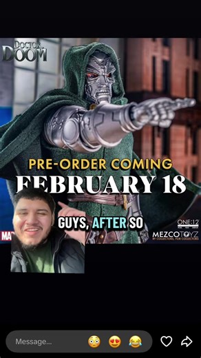 Mezco's New Dr. Doom Action Figure: The Return