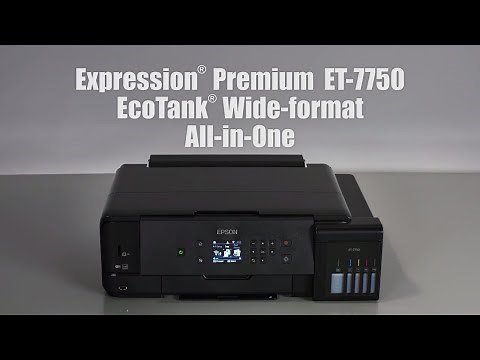 Epson Expression Premium ET-7750 | Take the Tour
