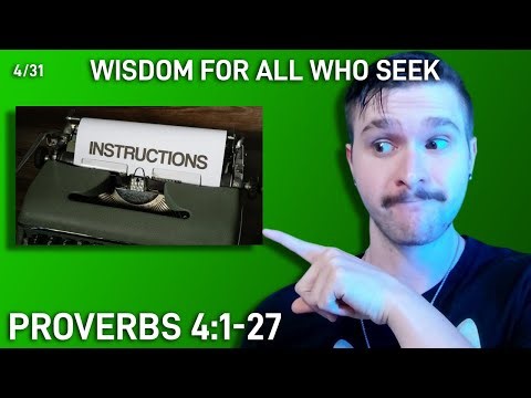 The Way Of Wisdom | Proverbs Chapter 4