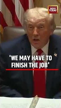 Trump Says Iran Has “No Choice” But To Make A Deal #trump #iran #usa #iranwar #straitofhormuz #war