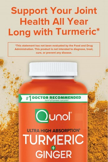 With Qunol Turmeric, you’re not just taking a supplement—you’re choosing quality support for joint health and a healthy inflammation response.^* | Qunol