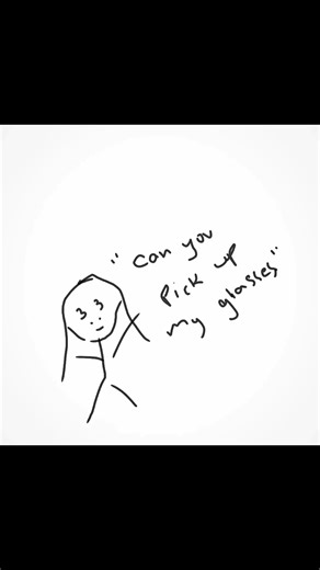 Pov: that one girl with glasses | #animation #drawing #trending #edit #animotion #shorts #fypシ