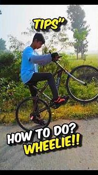 :How to Do a Perfect Wheelie Mini Vlog | Tips #shorts #cycle