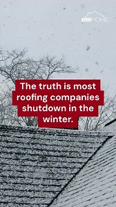 No matter the season, Erie Home is ready to install an ultra-durable, weather-tough metal roof in as little as one day. ☃️ Get your FREE estimate today. ✅ Wind, crack, erosion, hail, and fire resistant (class 4 hail rating and hurricane performance rating) ✅ Lifespan up to 50 years (2-3 times more than a standard asphalt shingle roof) ✅ Little to no maintenance needed ✅ Backed with a Lifetime Transferable Warranty | Erie Home