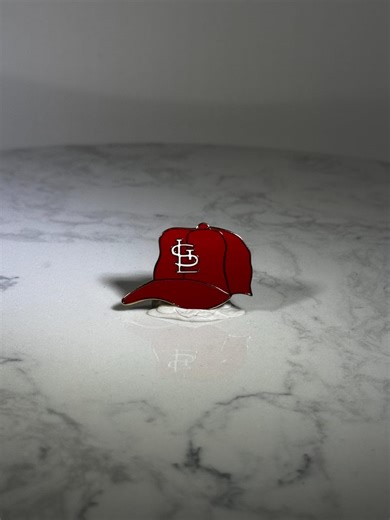 St. Louis Cardinals Hat Pin: Red Enamel - Vintage Sports Accessory - Etsy