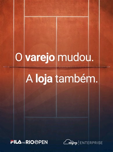O varejo mudou. A loja também. Ela pode existir em qualquer lugar. No meio do movimento. Sem limites físicos. Mais rápida. Mais conectada. Sem fricção. E por trás de cada venda, cada produto e cada experiência, existe uma operação funcionando em tempo real. Cloud. Mobile. Omnichannel. Foi assim com a FILA no Rio Open. Pode ser assim com a sua marca. Venha para o Myrp Enterprise. 📞 0800 800 7740 📩 enterprise@myrp.com.br 🌐 myrpenterprise.com.br #VarejoDeModa #Omnicanalidade #VarejoBrasileiro