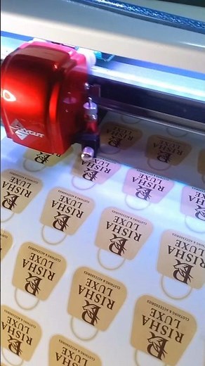 Sticker Printing Business | Sticker Manufacturing Business Skycut C24 Cutting #sticker
