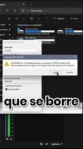 Cómo formatear una USB #usb #formatear #restablecimientodefábrica #windows #windows11