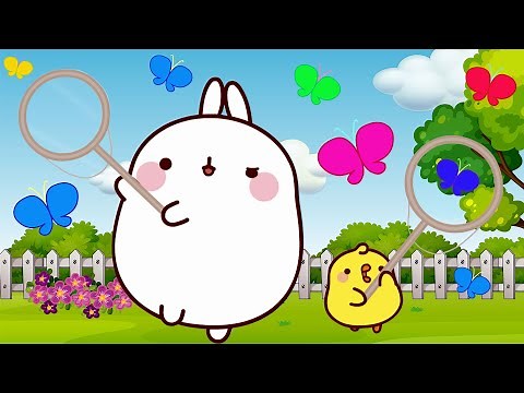 Molang y Piu Piu | La Mariposa | Dibujos animados para niños | capitulos completos en español