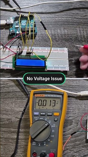 Testing LCD with Multimeter Step by Step #tutorial #STEM #diy