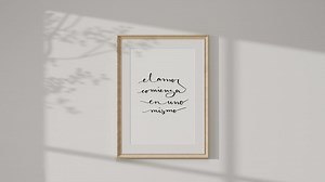 Calligraphy | Custom Quote | Inspirational Typography Art - Etsy