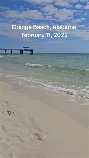 Orange Beach, Alabama 2-11-26 74 degrees and absolutely gorgeous today! Spring fever has kicked in with the weather this week. #orangebeach #alabamabeaches #orangebeachalabama #gulfcoast #alabamagulfcoast | Gulf Coast Journeys