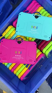 Kidiby Rugged Tablet Pc 7 Inch IPS Android 9.0 Ram2 Rom16GB Octa-Core MTK 5G Wifi Tablet for Children Learning Game Educational