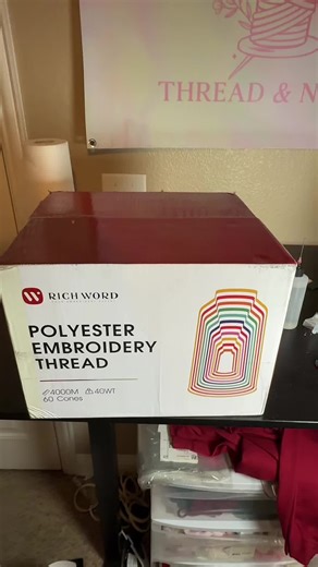 Richwood thread is almost superior & look at their shades selections 😍😍#richwood #howtoembroider #thread #beginnerembroiderytips #threadtips