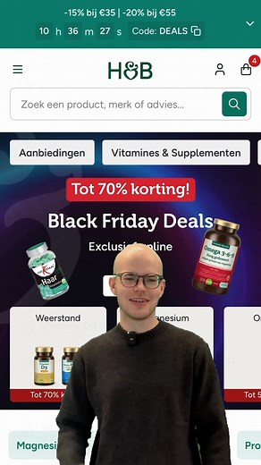 Dit zijn onze laagste prijzen van het jaar. En... online vind je nóg meer exclusieve extra kortingen. OP=OP! | Holland & Barrett