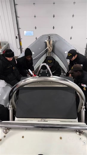 On Saturday October 18, 2025, members of Regina’s Naval Reserve unit, HMCS Queen, conducted small boat exercises on Wascana Lake in Regina, Saskatchewan, including readiness, navigation maneuvers and lifesaving exercises. HMCS Queen, based in Wascana Centre, in the heart of Regina, is tasked with generating trained individuals and teams for Canadian Forces operations, including: domestic safety operations as well as security and defence missions, while at the same time supporting the Royal Canad