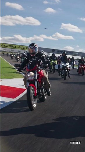 Memories from the bike parade at Magny-Cours 🔙 | 2026 #FrenchWorldSBK 🇫🇷