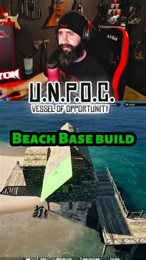 UNPOC gameplay. Building my beach base house in this unique indie survival game. Follow me if you’re interested in more of this survival game. #unpoc #survivalgames #indiegames #basebuilding #gameplay | Nick Lyon
