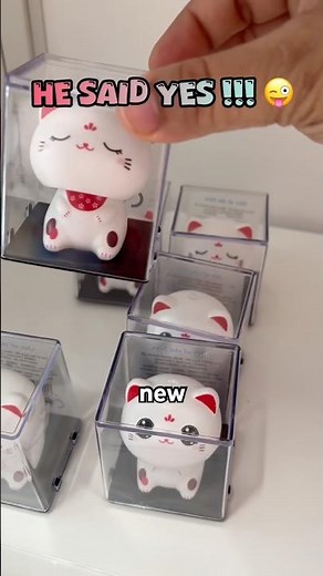 Unboxing the Cutest Lucky Cat Ever!✨ #Shorts