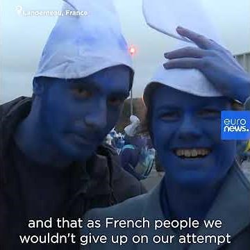 #Coronavirus World record-breaking Smurf gathering takes place in France