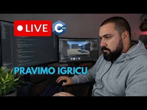 Programiranje uživo C++ (PRAVIMO IGRICU) #programming #live #cpp