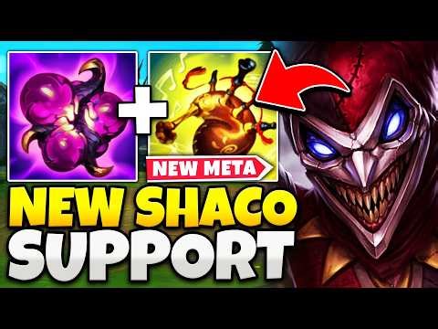 Pink Ward - SHACO SUPPORT HAS A BRAND NEW BUILD PATH! (AND IT'S AMAZING)