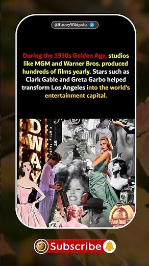 The Golden Age That Built Hollywood’s Legacy (1930s) 🎬 #HollywoodGoldenAge