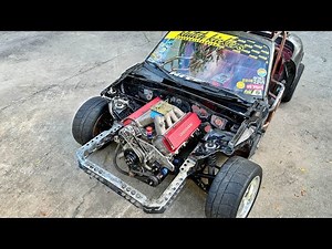 9000rpm NASCAR motor miata build. Swaps done. It’s officially the.. Nascariata?