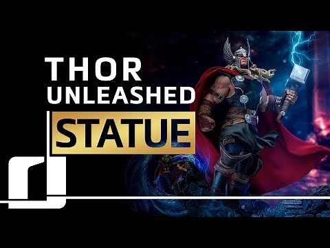 Thor Unleashed Deluxe - Marvel | Statue Reveal - Iron Studios