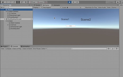 Unity 同时显示多个Scene