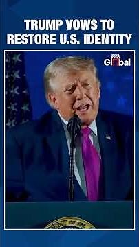 Trump Says He Will Restore U.S. Identity, Defend Freedom And Protect American Values