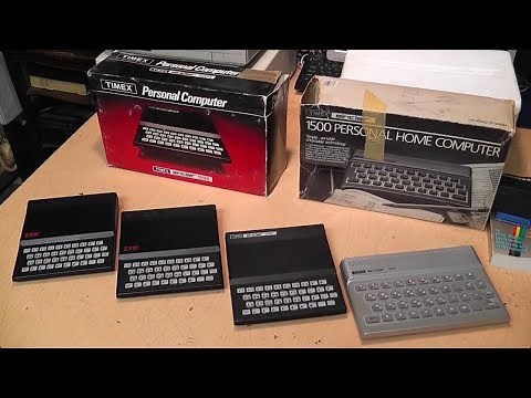 Those tiny '80s computers: Sinclair ZX81, Timex 1000 & 1500