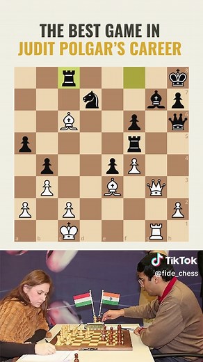 Judit Polgar best game 1999 vs Anand – classic win at 50