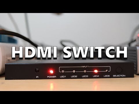 AmazonBasics 4K HDMI Switch - An Affordable HDMI Switch For 5 Devices