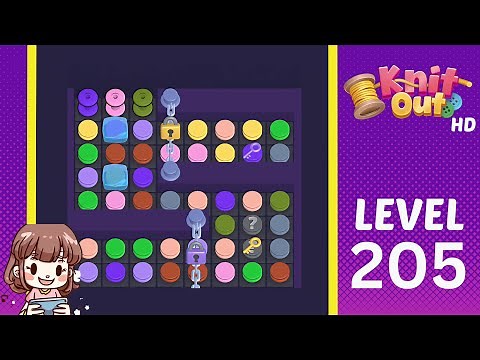 Knit Out Level 205 Solution Walkthrough