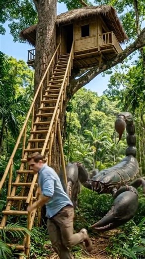 I Ran From a Giant Scorpion… But It Hugged Me 😱