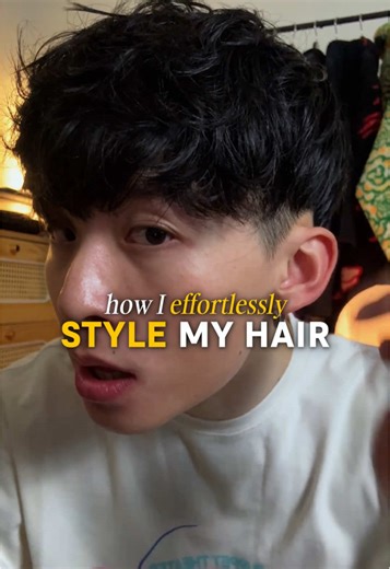 Effortless Messy Hair Tutorial for Men