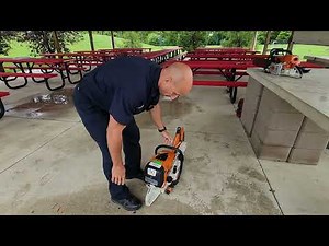 TS 700 Circular Saw Starting Procedure