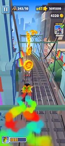 Subway Surfers New York Gameplay Video 09/06-23(40) | Next Level