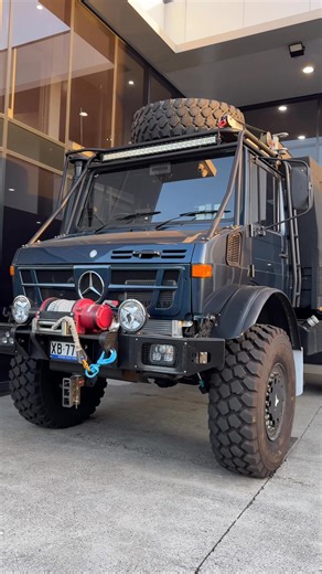 This restored U1700 Unimog is coming to the market very soon! Stay tuned for more information and if you’re keen flick us an enquiry on info@unidan.com.au 🙌🏼 #Unidan #Unimog #4x4 #U1700 #Mercedes #Truck | Unidan Engineering