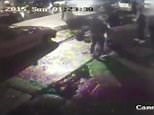 CCTV shows Muslim takeaway workers being attacked by gang