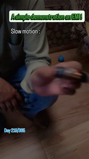 Mukul Rathi on Instagram: "Day 219/365 of sharing my teaching practices Topic : A simple demonstration on electromagnetic induction with copper coil , magnet and LED #teachersofinstagram #teachingideas #physicsexperiment #leanrwithmr #jee #neet #reels #reelkarofeelkaro #trending #physics #day219of365 . Both LED are in ….."