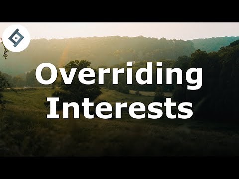 Overriding Interests | Land Law